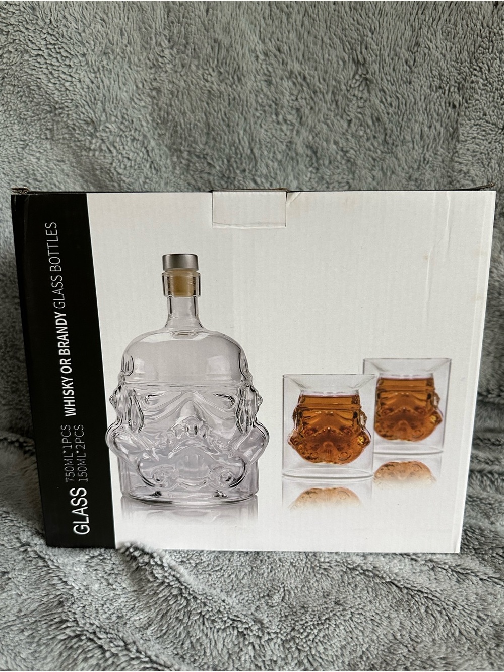 Star Wars Stormtrooper Glass Decanter and Glass Set
